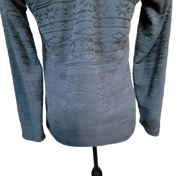 Eddie bauer pullover top women size small 1/4 zipper Nordic color - Picture 8 of 12